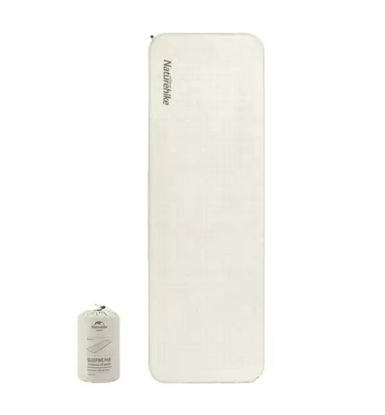 Туристический коврик Naturehike 200x65x3см / NH21FCD10-G (серый) — фото 2