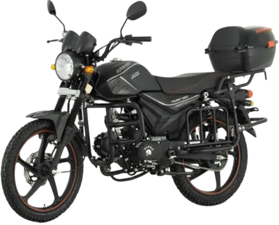 Мопед Rockot Alpha Tourist M-12 (черный матовый) - 