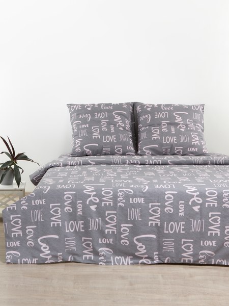 Комплект постельного белья Блакiт Дуэт Love 70х70 41271/0/615005/457983 К