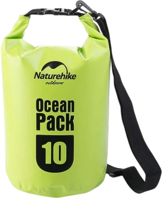 Гермомешок Naturehike Ocean Pack FS15M010-J-10GR (зеленый) - 