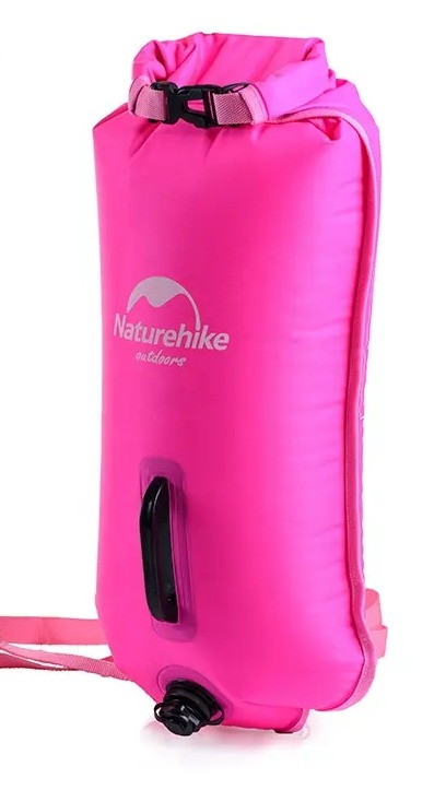 Гермомешок Naturehike NH17S001-G-RR (ярко-розовый) — фото 2