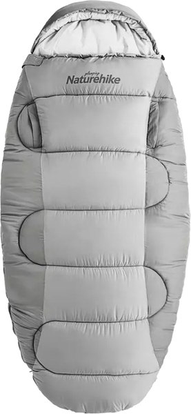 Спальный мешок Naturehike Oval PS300 / NH20MSD03-PS300G (серый)
