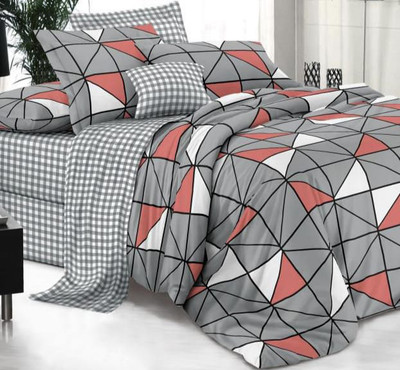 

Комплект постельного белья, Поплин Luxe 2сп с европростыней / П-375