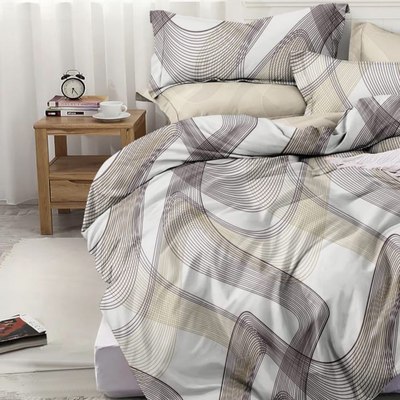 

Комплект постельного белья, Поплин Luxe Евро Max / П-378