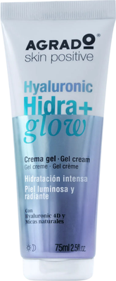 Крем для лица Agrado Hyaluronic Hidra + Glow Gel Cream (75мл) - 