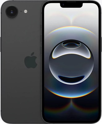 Смартфон Apple iPhone 16e 128GB (черный) - 