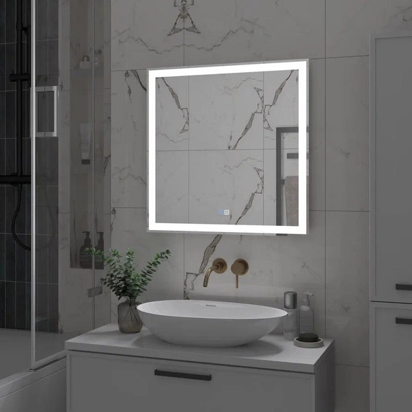 Купить Зеркало Континент Clamm Led 70x70 в Молодечно