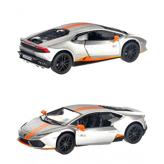 Масштабная модель автомобиля Kinsmart Lamborghini Huracan LP610-4 / 5401WKT — фото 2