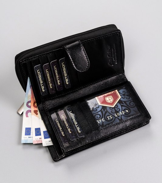 Портмоне Peterson PTN RD-42-GCL (черный)
