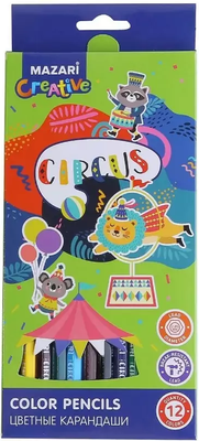 

Набор цветных карандашей, Circus / M-6187-12