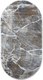 Коврик Витебские ковры Bella Овал 5171 a6o (0.8x1.5) - 