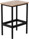 Табурет барный Gutta 65x46x34 (эвок/черный) - 