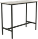 Барный стол Gutta 100x115x51 (патина/черный) - 