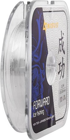 Леска монофильная Nisus Forward Ice Fishing 0.091мм Nylon Transparent / N-FIF-0.091-50 (50м)