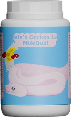 Пудра от блох Kate's Geckos Lab И клещей MiteDust для рептилий (25г) - 