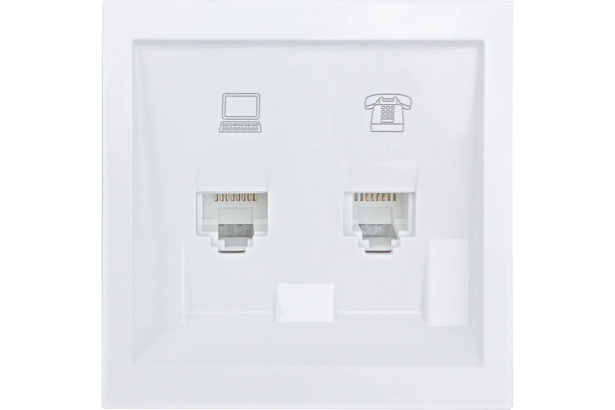 Розетка Lezard Zima 704-0288-143 (белый)