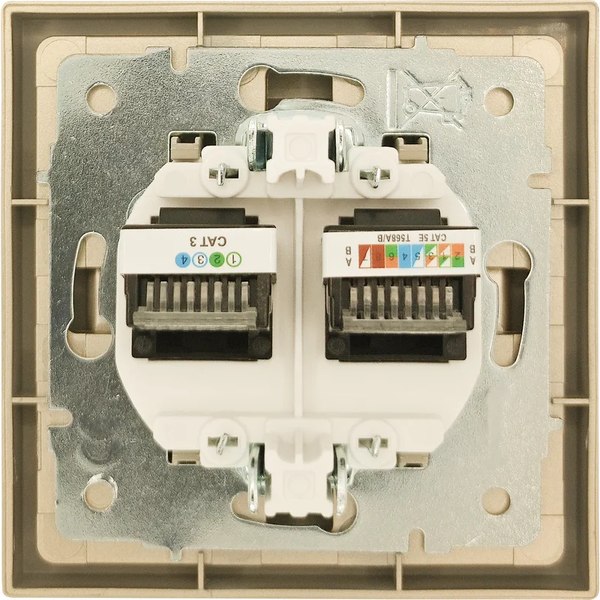 Розетка Lezard Zima 704-3688-143 (золото)