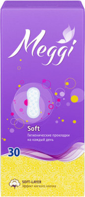 Прокладки ежедневные Meggi Panty Soft (30шт) -