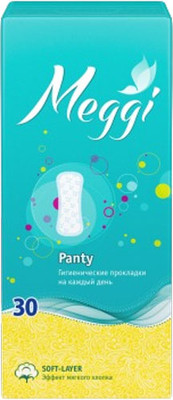 Прокладки ежедневные Meggi Panty (30шт) -