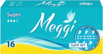 Тампоны гигиенические Meggi Super Twist (16шт) -