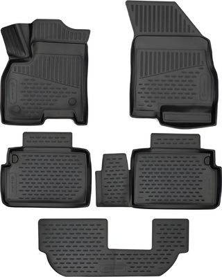 Комплект ковриков для авто ELEMENT ELEMENT3DA0N198210k для Chery Tiggo 8 Pro Max (5шт) - 