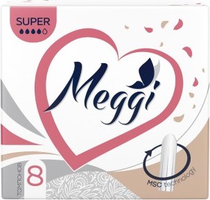 Тампоны гигиенические Meggi Super New (8шт) -