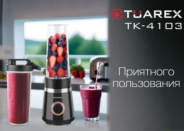 Блендер стационарный Tuarex TK-4103 (черный)