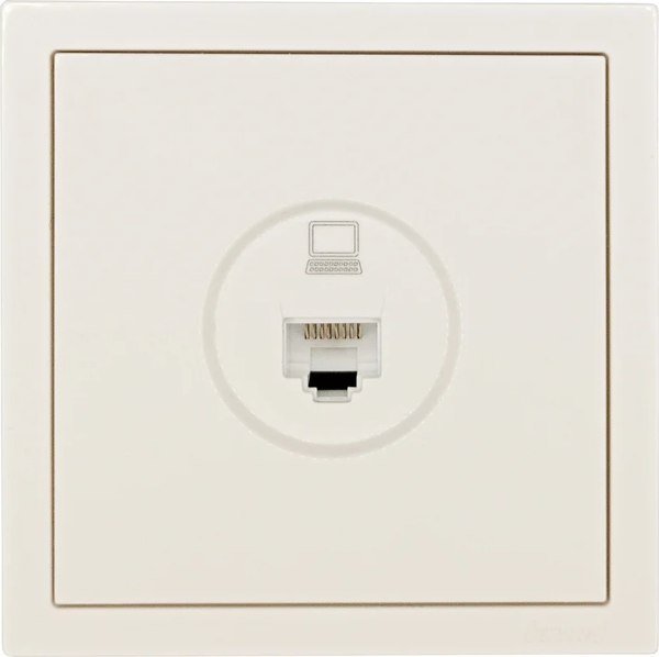 Розетка Lezard Zima 704-9088-139 (слоновая кость)
