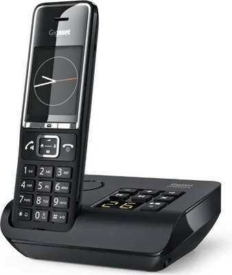 Беспроводной телефон Gigaset Comfort 550 SYS / S30852-H3001-R604 (черный) - 