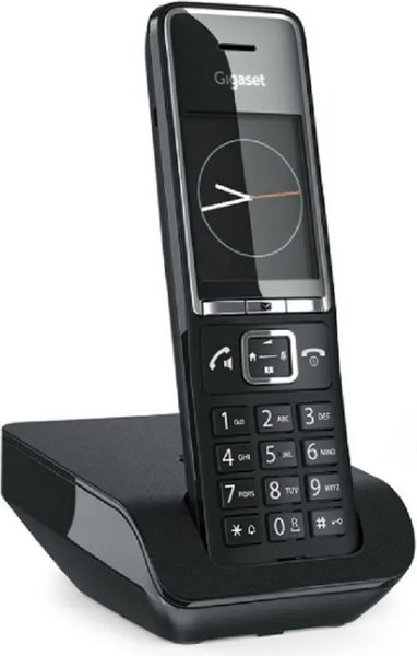 Беспроводной телефон Gigaset Comfort 550 SYS / S30852-H3001-R604 (черный)
