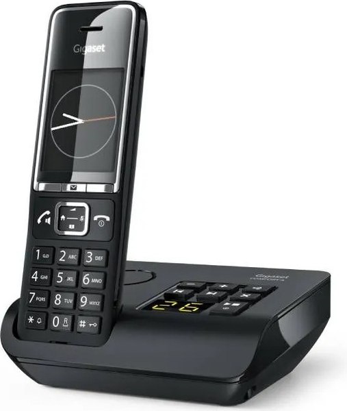 Беспроводной телефон Gigaset Comfort 550 SYS / S30852-H3001-R604 (черный)