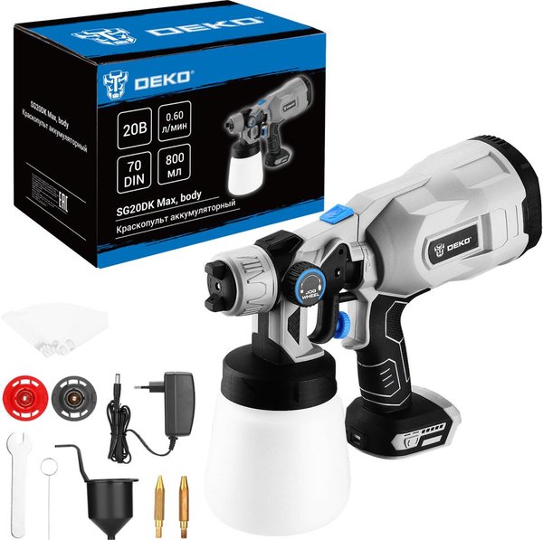 Краскопульт электрический Deko SG20DK Max / 083-1134