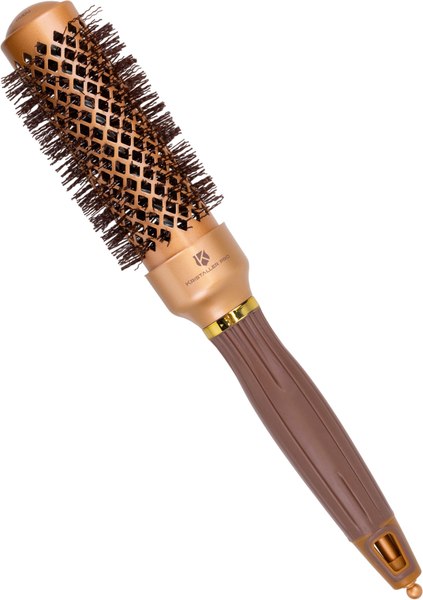 Расческа Kristaller Ceramic + Ionic TG-X16/32 (коричневый)