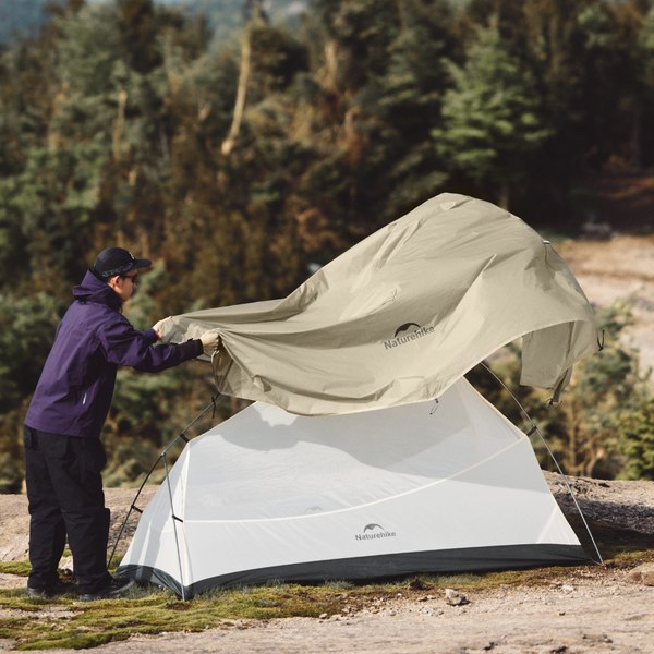 Палатка Naturehike Cloud Up Pro Si / CNK2350WS020-S1 (хаки)