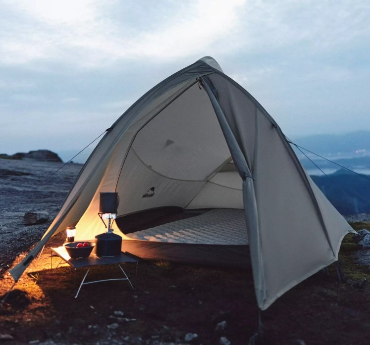 Палатка Naturehike Cloud Up Pro Si / CNK2350WS020-LG2 (серый) — фото 5