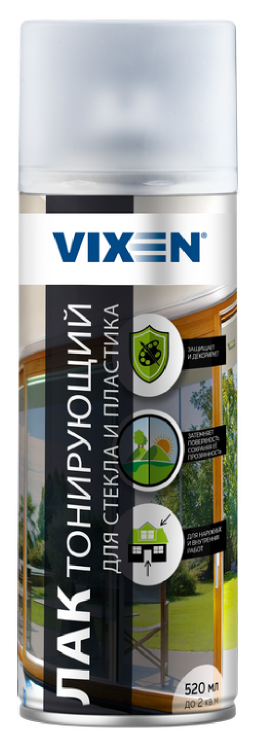 Лак Vixen Тонирующий VX24010 (520мл, черный)