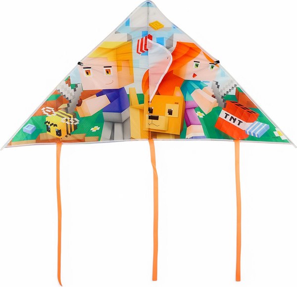 Воздушный змей Funny Toys Пиксельный мир / 10782466