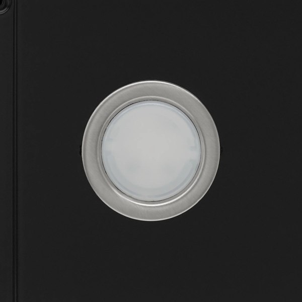 Вытяжка наклонная Krona Gabriele E 600 / КА-00010304 (Black/Inox 2S)