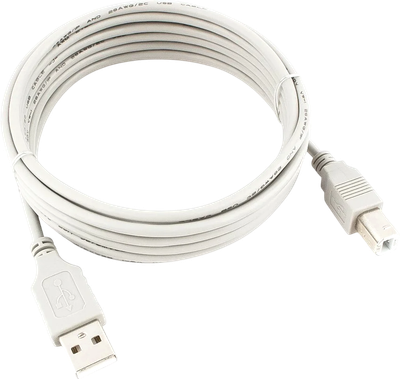 Кабель Cablexpert CC-USB2-AMBM-10-N (3м, серый) - 