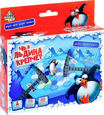 

Настольная игра, Kids. Чья льдина крепче Мини ZD-001 / 3090421