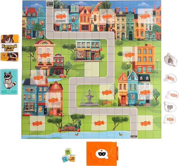 Настольная игра Лас Играс Kids. Хитрый енот / 10289619