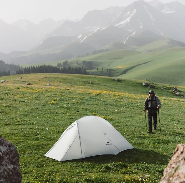 Палатка Naturehike Cloud Up UL Si / CNK2450WS017-G1 (серый)