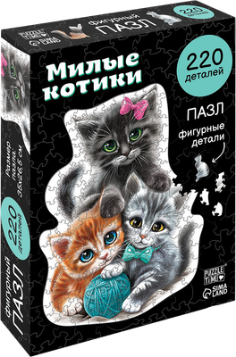 

Пазл, Милые котики / 10680254