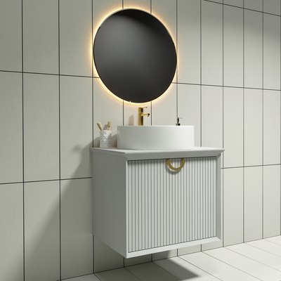 

Тумба под умывальник, Best Shelf 45 Two 63 с двумя ящиками подвесная LT3603T