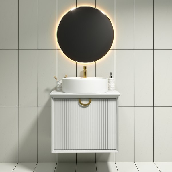 Купить Тумба под умывальник LEVEL Best Shelf 45 Two 63 с двумя ящиками подвесная LT3603T  
