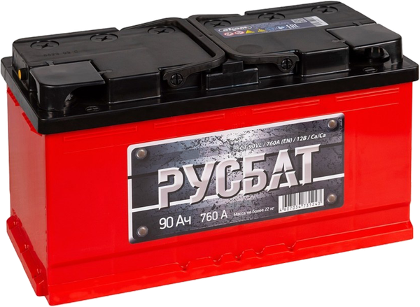 Автомобильный аккумулятор Русбат L+ 90L L5