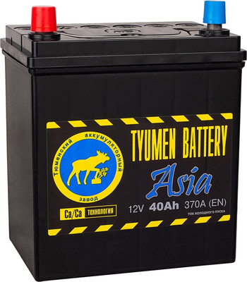 

Автомобильный аккумулятор, L Asia 40L с переходниками B19