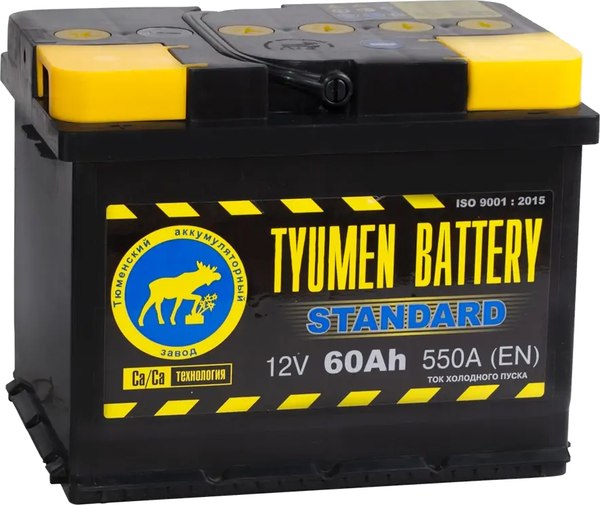 Автомобильный аккумулятор Tyumen Battery L Standard 60L L2 (60А/ч)