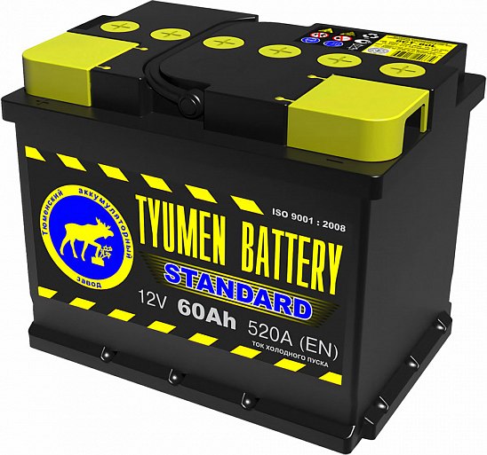 Автомобильный аккумулятор Tyumen Battery L Standard 60L L2 (60А/ч)