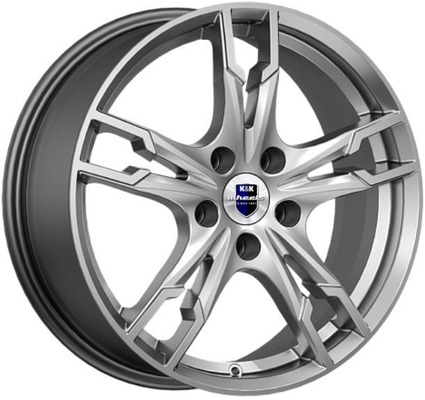 Литой диск K&K Солар (КС875) 17x7" 5x114.3мм DIA 67.1мм ET 45мм Дарк платинум